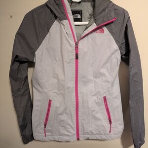The North Face Women's Gray and Pink Jacket